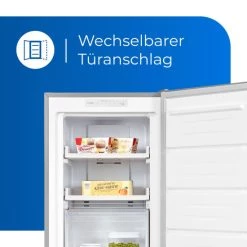 Auslauf 🤩 Exquisit Gefrierschrank GS231-NF-H-040D Inoxlook | 161 L Nutzinhalt | NoFrost | Umluftkühlung | LED-Anzeige | Wechselbarer Türanschlag | Edelstahloptik 👍 -Exquisit Verkaufsladen unnamed file 260