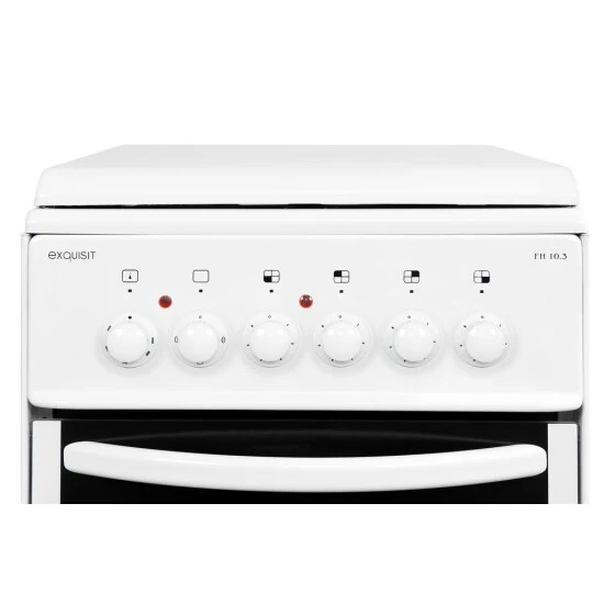 Großhandel ✔️ Exquisit EH 11.3-4 Elektro-Standherd, Ober- Unterhitze | Blitzkochplatte | Weiß 🎉 7 Großhandel ✔️ Exquisit EH 11.3-4 Elektro-Standherd, Ober- Unterhitze | Blitzkochplatte | Weiß 🎉 – Bild 5