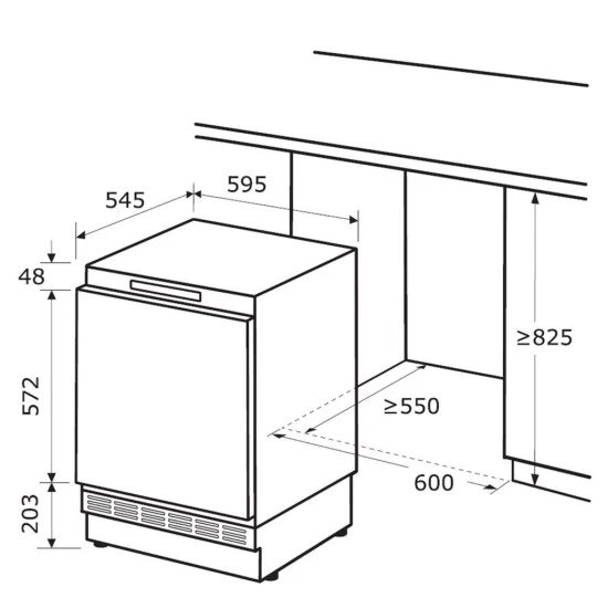Top 10 🛒 Exquisit Unterbaukühlschrank UKS130-4-FE-010F | Festtürmontage | 121 L Nutzinhalt | Weiß ⭐ 9 Top 10 🛒 Exquisit Unterbaukühlschrank UKS130-4-FE-010F | Festtürmontage | 121 L Nutzinhalt | Weiß ⭐ – Bild 7