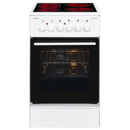 Neu 👏 Exquisit ECM 5-4 BZ Elektro-Standherd | Glaskeramik | 4 Kochstellen | Bräter-u. Zweikreiszone | Ober-/ Unterhitze | Grill | Umluft | Weiß 🥰 5 Neu 👏 Exquisit ECM 5-4 BZ Elektro-Standherd | Glaskeramik | 4 Kochstellen | Bräter-u. Zweikreiszone | Ober-/ Unterhitze | Grill | Umluft | Weiß 🥰 – Bild 3