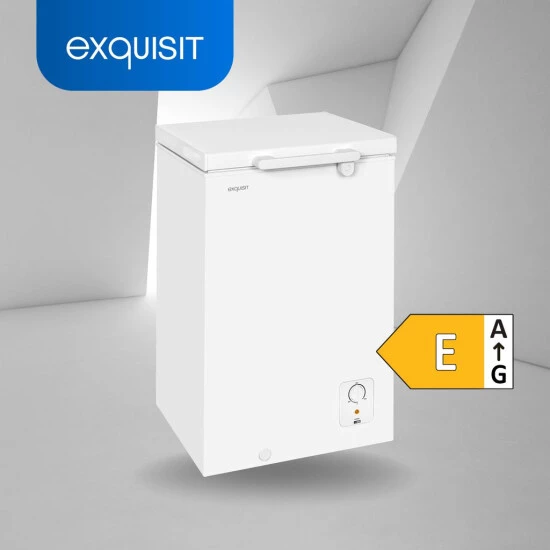 Angebote 🧨 Exquisit Gefriertruhe GT100-010E Weiss | 95 L Nutzinhalt | Weiß 😉 4 Angebote 🧨 Exquisit Gefriertruhe GT100-010E Weiss | 95 L Nutzinhalt | Weiß 😉 – Bild 2