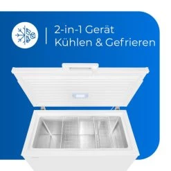 Brandneu 🎉 Exquisit Gefriertruhe GT250-HE-010E Weiss | 250 L Nutzinhalt | Weiß 😉 -Exquisit Verkaufsladen unnamed file 383