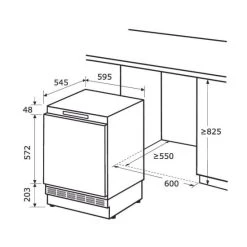 Angebote 🥰 Exquisit Unterbaugefrierschrank UGS105-FE-010F | Einbaugerät | Schlepptürmontage | 97 L Nutzinhalt | Weiß 👏 -Exquisit Verkaufsladen unnamed file 390