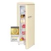 Angebote 🛒 Exquisit Retrokühlschrank RKS325-V-H-160F Magnolienweiss | Standgerät | 229 L Volumen | Magnolienweiß 🎉