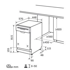 Top 10 ⌛ Exquisit Einbaugeschirrspüler EGSP1009-EB-030E Inox | Teilintegriert | 9 Gedecke | Inox 💯 -Exquisit Verkaufsladen unnamed file 430