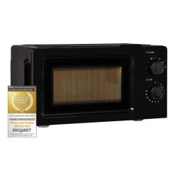 Neu 😍 Exquisit Mikrowelle MW 717-7 Sw | 700 Watt | Schwarz 😀