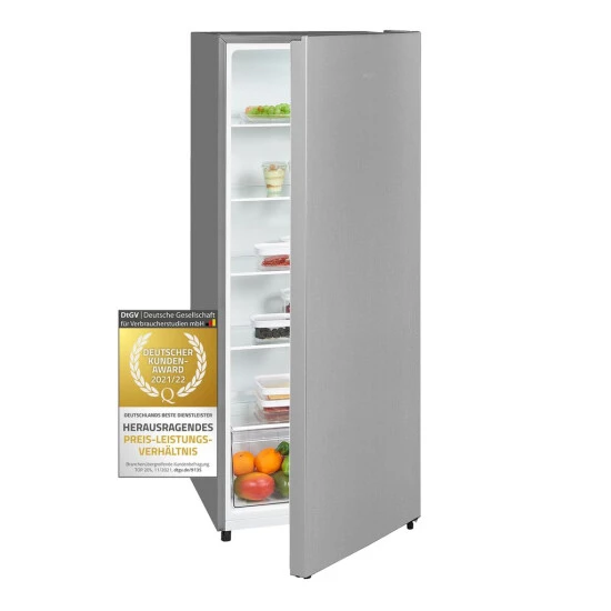 Bester Verkauf 🎁 Exquisit Vollraumkühlschrank KS5320-V-010E Inoxlook | 242 L Nutzinhalt | Edelstahloptik 😉 3 Bester Verkauf 🎁 Exquisit Vollraumkühlschrank KS5320-V-010E Inoxlook | 242 L Nutzinhalt | Edelstahloptik 😉