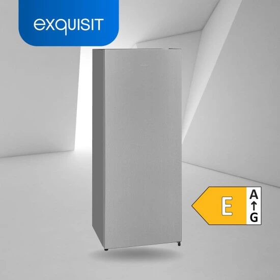 Bester Verkauf 🎁 Exquisit Vollraumkühlschrank KS5320-V-010E Inoxlook | 242 L Nutzinhalt | Edelstahloptik 😉 4 Bester Verkauf 🎁 Exquisit Vollraumkühlschrank KS5320-V-010E Inoxlook | 242 L Nutzinhalt | Edelstahloptik 😉 – Bild 2