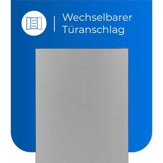 Bester Verkauf 🎁 Exquisit Vollraumkühlschrank KS5320-V-010E Inoxlook | 242 L Nutzinhalt | Edelstahloptik 😉 6 Bester Verkauf 🎁 Exquisit Vollraumkühlschrank KS5320-V-010E Inoxlook | 242 L Nutzinhalt | Edelstahloptik 😉 – Bild 4