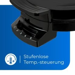 Coupon 👏 Exquisit WE 3101 Sw Waffeleisen| Anti-haft Beschichtung | Herzform | Schwarz 🛒 -Exquisit Verkaufsladen unnamed file 571