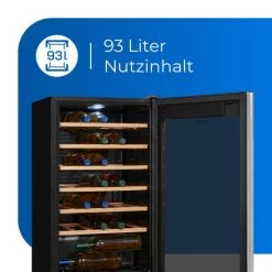 Rabatt ⌛ Exquisit Weinkühler WS1-34-GTE-030G Schwarz | 93 L Nutzinhalt | Schwarz 🎁 11 Rabatt ⌛ Exquisit Weinkühler WS1-34-GTE-030G Schwarz | 93 L Nutzinhalt | Schwarz 🎁 -Exquisit Verkaufsladen unnamed file 614