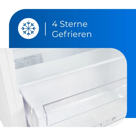 Bestes Angebot 😍 Exquisit Einbau-Kühl-Gefrierkombination EKGC265-40-040E | Einbaugerät | Schlepptürmontage | 205 L Nutzinhalt | Weiß ⭐ 5 Bestes Angebot 😍 Exquisit Einbau-Kühl-Gefrierkombination EKGC265-40-040E | Einbaugerät | Schlepptürmontage | 205 L Nutzinhalt | Weiß ⭐ – Bild 3