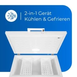 Blitzangebot 😉 Exquisit Gefriertruhe GT200-HE-040E Weiss | Standgerät | 198 L Volumen | Weiß 👏 -Exquisit Verkaufsladen unnamed file 652