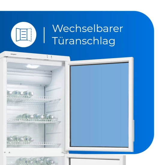 Neu 👍 Exquisit Glastürkühlschrank GKS350-2-GT-280G Weiss | 320 L Nutzinhalt | Weiß 😍 5 Neu 👍 Exquisit Glastürkühlschrank GKS350-2-GT-280G Weiss | 320 L Nutzinhalt | Weiß 😍 – Bild 3