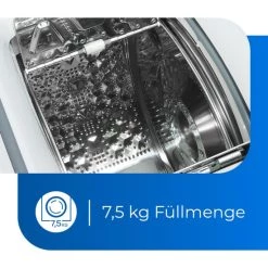 Bester Verkauf 👏 Exquisit Toplader Waschmaschine LTO1207-030C Weiss | 7,5 Kg Fassungsvermögen | Weiß 😀 -Exquisit Verkaufsladen unnamed file 680