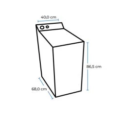 Bester Verkauf 👏 Exquisit Toplader Waschmaschine LTO1207-030C Weiss | 7,5 Kg Fassungsvermögen | Weiß 😀 -Exquisit Verkaufsladen unnamed file 681
