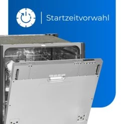 Bestpreis 👏 Exquisit Einbaugeschirrspüler EGSP6012-E-030E Silber | Vollintegriert | 12 Gedecke | Silber 🎉 -Exquisit Verkaufsladen unnamed file 700