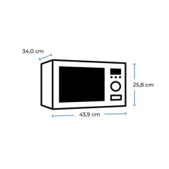 Aktion 🥰 Exquisit Mikrowelle MW 802 Schwarz | 700 Watt | Schwarz 😉 -Exquisit Verkaufsladen unnamed file 71