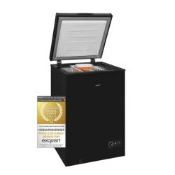 Bestpreis ✔️ Exquisit Gefriertruhe GT100-330E Schwarz | 96 L Nutzinhalt | Schwarz 🤩