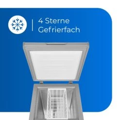 Besorgen 🥰 Exquisit Gefriertruhe GT100-330E Silber | 96 L Nutzinhalt | Silber ❤️ -Exquisit Verkaufsladen unnamed file 731