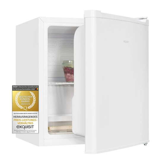 Coupon 🤩 Exquisit Mini Kühlschrank KB05-V-040E Weiss | 40 L Nutzinhalt | Weiß 🌟 3 Coupon 🤩 Exquisit Mini Kühlschrank KB05-V-040E Weiss | 40 L Nutzinhalt | Weiß 🌟