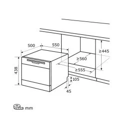Top 10 👏 Exquisit Geschirrspüler GSP206-030F WeissPV | Tischgeschirrspüler | 6 Maßgedecke | Weiß ✔️ 13 Top 10 👏 Exquisit Geschirrspüler GSP206-030F WeissPV | Tischgeschirrspüler | 6 Maßgedecke | Weiß ✔️ -Exquisit Verkaufsladen unnamed file 749