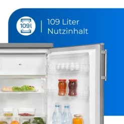 Besorgen 🥰 Exquisit Kühlschrank KS16-4-HE-040E Inoxlook | 109 L Nutzinhalt | Edelstahloptik ⭐ -Exquisit Verkaufsladen unnamed file 80