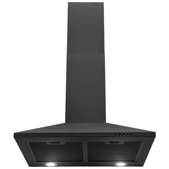 Billig 💯 Exquisit KH 60-8 Sw Kamin-Dunstabzugshaube | Halogenbeleuchtung | Schwarz ⌛ 4 Billig 💯 Exquisit KH 60-8 Sw Kamin-Dunstabzugshaube | Halogenbeleuchtung | Schwarz ⌛ – Bild 2