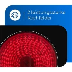 Budget 🥰 Exquisit Kochfeld EKC 301-5 Duo | Glaskeramik | Touch Control | 2 Kochstellen | Rahmenlos | 3000 W ❤️ -Exquisit Verkaufsladen unnamed file 821