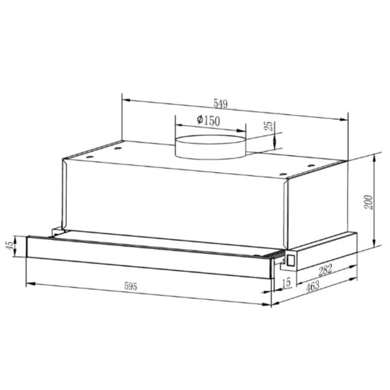 Rabatt ⭐ Exquisit FSH 61-8 C Auszugs- Dunstabzugshaube | Beleuchtung | Kohlefilter ✔️ 8 Rabatt ⭐ Exquisit FSH 61-8 C Auszugs- Dunstabzugshaube | Beleuchtung | Kohlefilter ✔️ – Bild 6