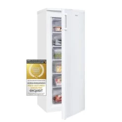 Rabatt 🥰 Exquisit Gefrierschrank GS235-HE-040E Weiss | Standgerät | 160 L Volumen | Weiß 🎁