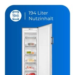 Beste Bewertungen von 😍 Exquisit Gefrierschrank GS271-NF-H-010E Inoxlook | Standgerät | 194 L Volumen | Inoxlook 🌟 -Exquisit Verkaufsladen unnamed file 897