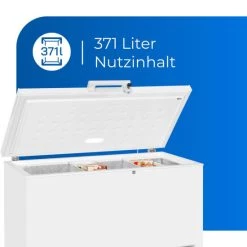 Top 10 ⭐ Exquisit Gefriertruhe GT400-HE-040E Weiss | 371 L Nutzinhalt | Weiß 👍 -Exquisit Verkaufsladen unnamed file 938