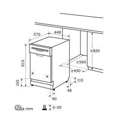 Bester Verkauf ✨ Exquisit Einbaugeschirrspüler EGSP2109-EB-030E Inox | Teilintegriert | 9 Gedecke | Inox 😉 -Exquisit Verkaufsladen unnamed file 957