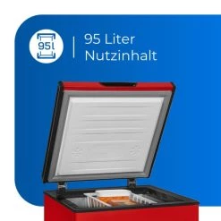 Am billigsten 👏 Exquisit Gefriertruhe GT100-330E Rot | 96 L Nutzinhalt | Rot ✔️ -Exquisit Verkaufsladen unnamed file 979