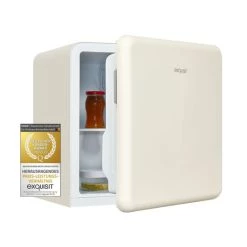 Aktion 👍 Exquisit Minikühlschrank CKB45-0-031F Creme | 47 L Nutzinhalt | Classic-Design 🥰