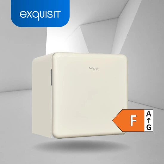Aktion 👍 Exquisit Minikühlschrank CKB45-0-031F Creme | 47 L Nutzinhalt | Classic-Design 🥰 4 Aktion 👍 Exquisit Minikühlschrank CKB45-0-031F Creme | 47 L Nutzinhalt | Classic-Design 🥰 – Bild 2